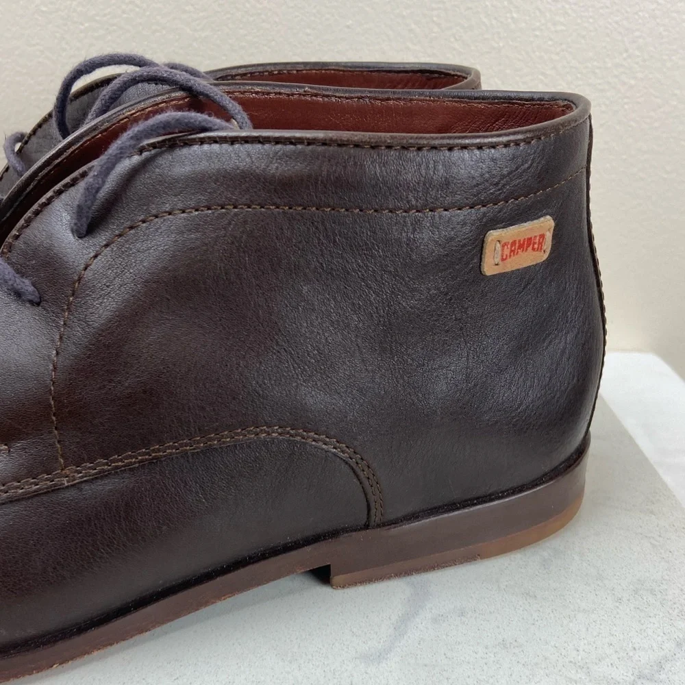 CAMPER WOMENS CHUCKA LACE UP BOOTS